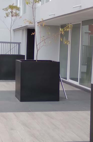 Maceteros Autorregantes para Constructora Paz Corp