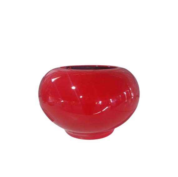 Maceteros bolones en fibra de vidrio